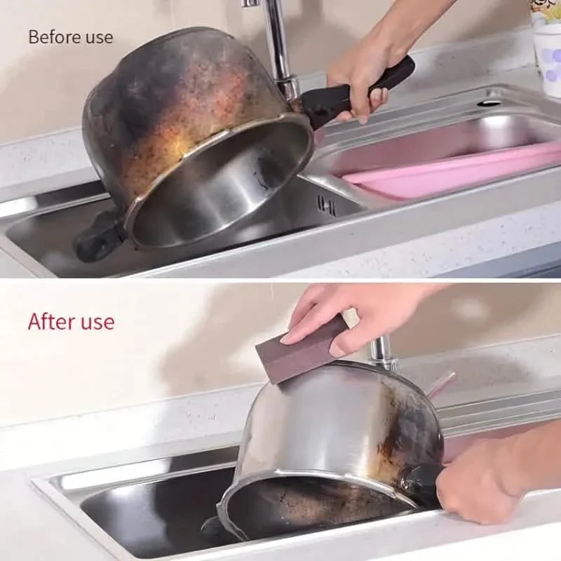 3-Pack: Emery Magic Wipe - Bottom Cleaning Descaling Sponge by DailySale