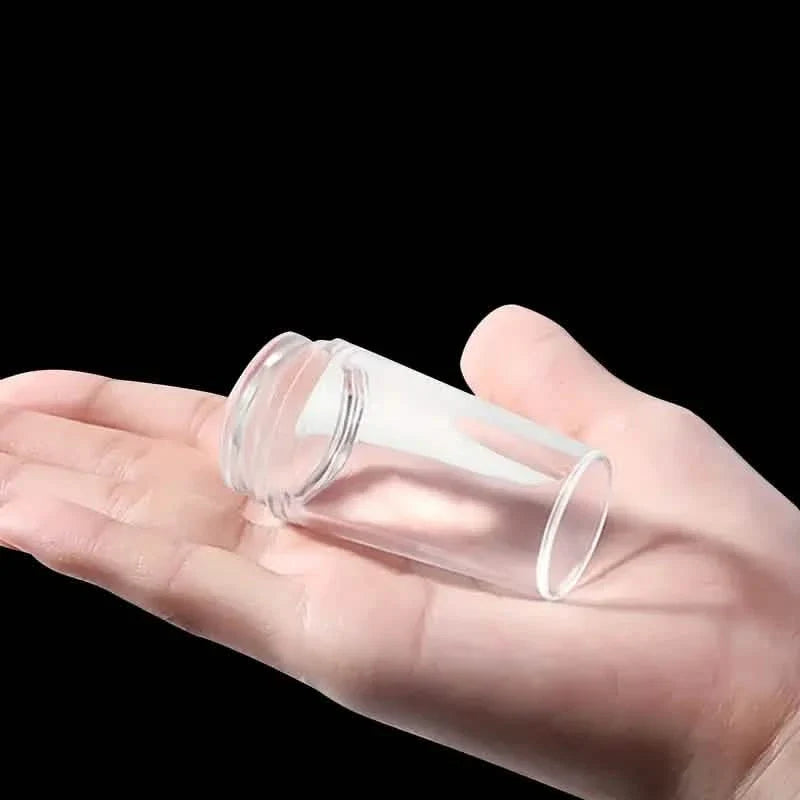 3-Pack: Fast and Easy French Tip Nail Art with Clear Silicone Stamper and Scraper by DailySale