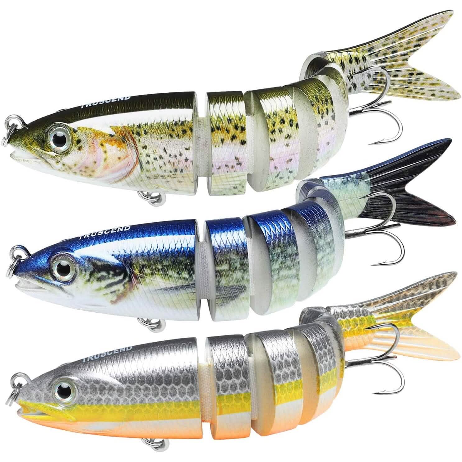 3-Pack: Fishing Lures for Bass Trout by DailySale