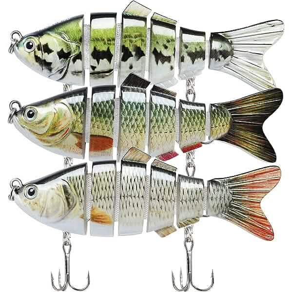 3-Pack: Fishing Lures for Bass Trout by DailySale