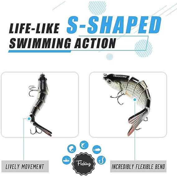 3-Pack: Fishing Lures for Bass Trout by DailySale