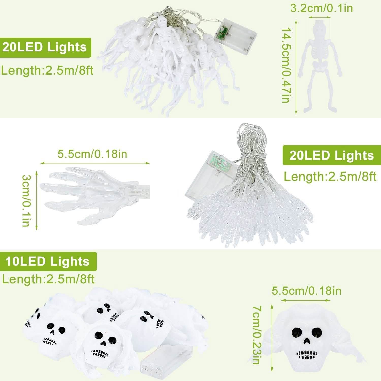3-Pack: Halloween String Light Decorations by DailySale