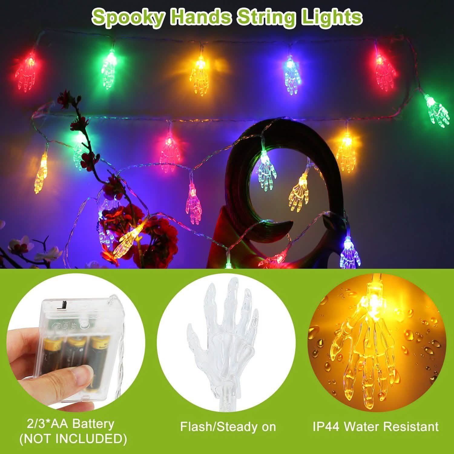 3-Pack: Halloween String Light Decorations by DailySale