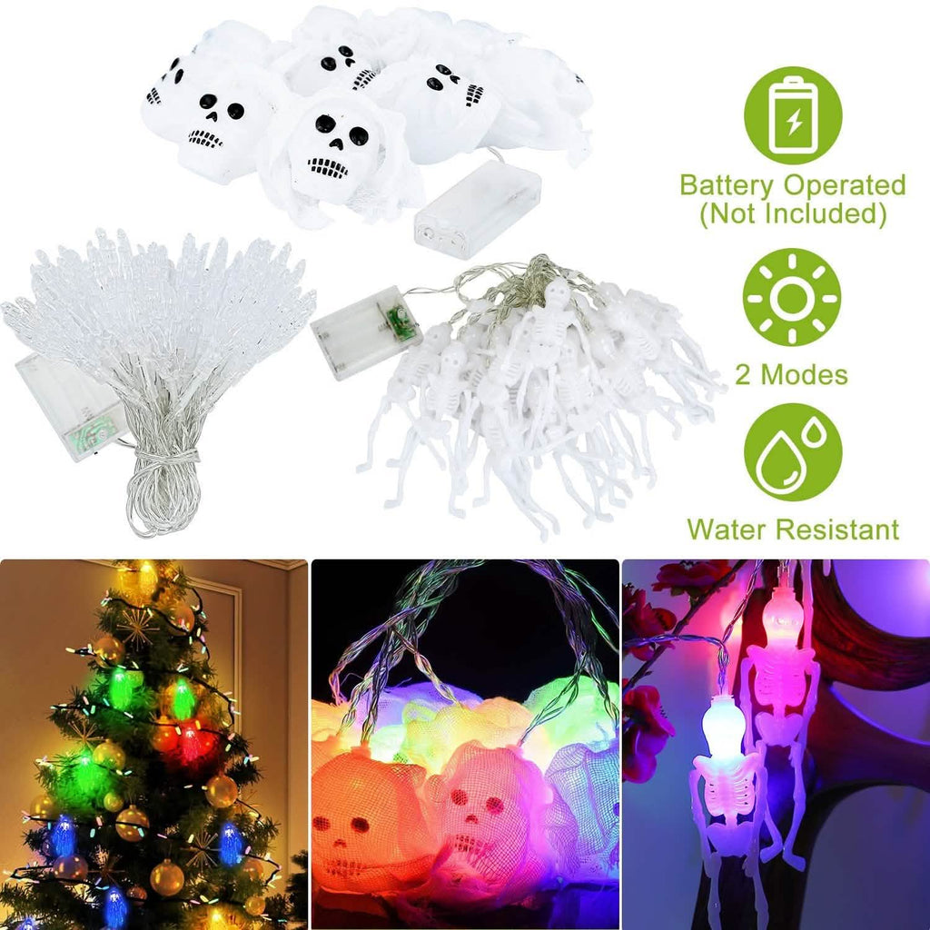 3-Pack: Halloween String Light Decorations by DailySale