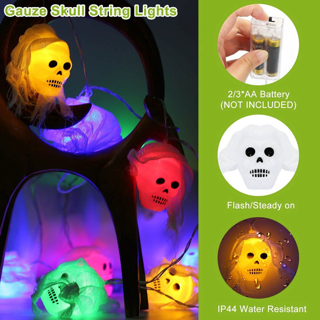 3-Pack: Halloween String Light Decorations by DailySale