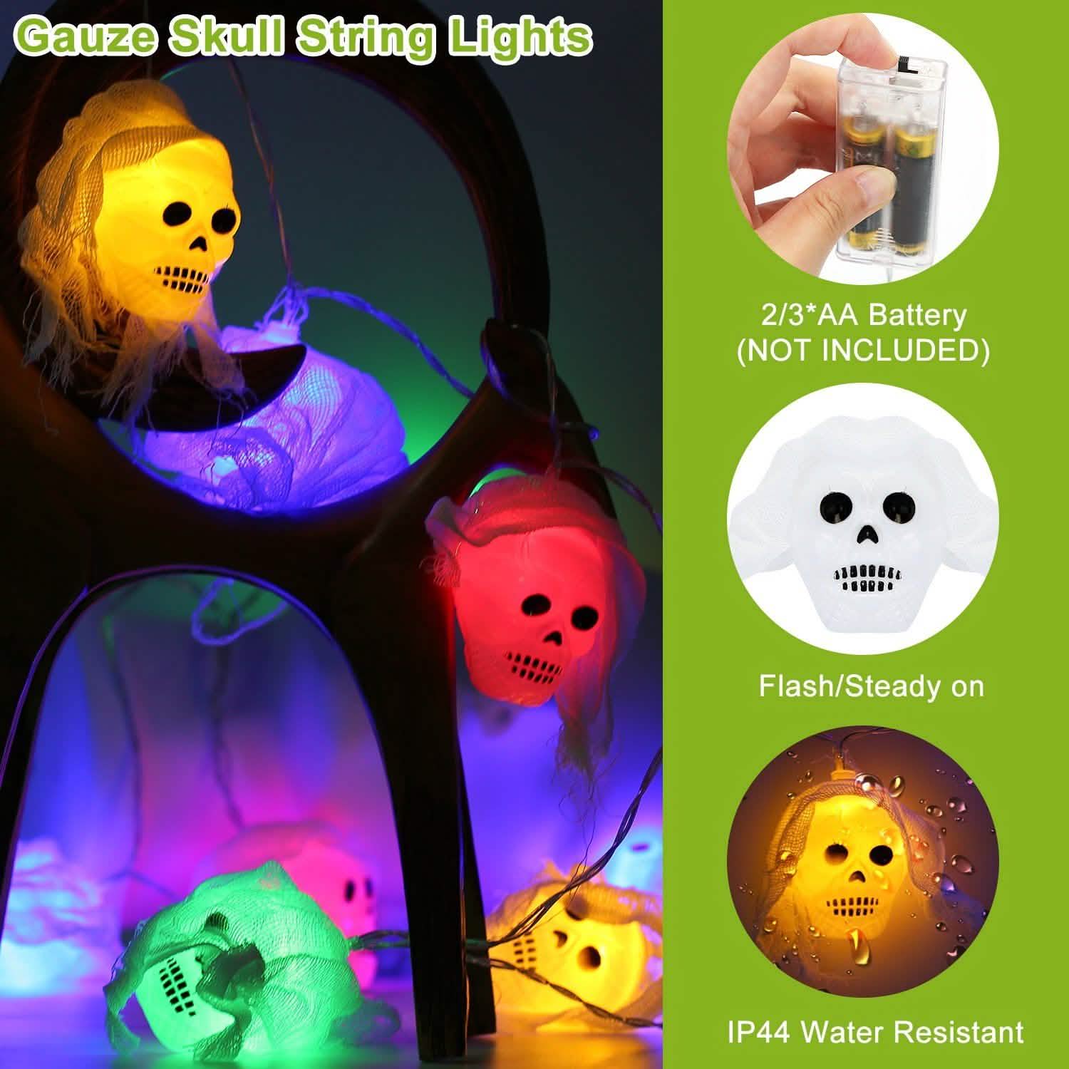 3-Pack: Halloween String Light Decorations by DailySale