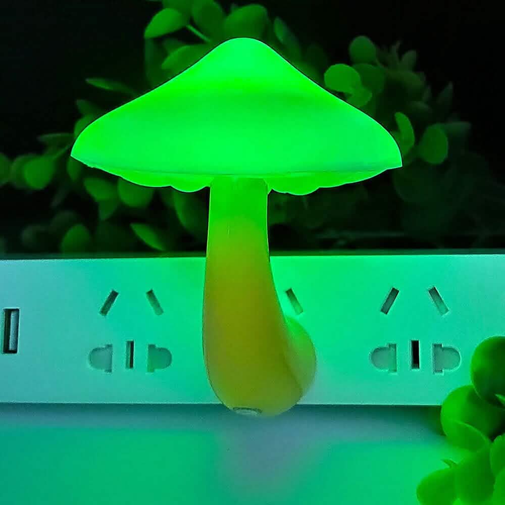 3-Pack: Mushroom Night Light with Dusk to Dawn Sensor by DailySale