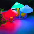 3-Pack: Mushroom Night Light with Dusk to Dawn Sensor by DailySale