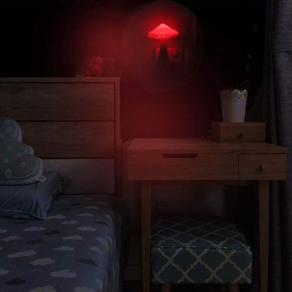 3-Pack: Mushroom Night Light with Dusk to Dawn Sensor by DailySale