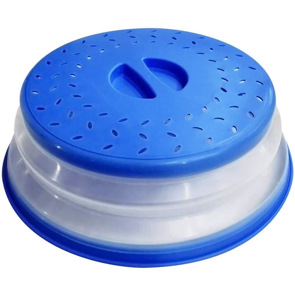 3-Pack: OUZIFISH 10.5 inch Collapsible Food Plate Lid Cover by DailySale