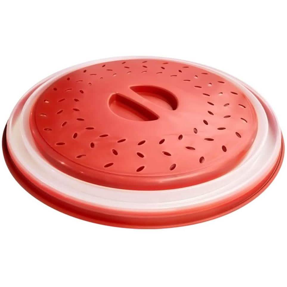 3-Pack: OUZIFISH 10.5 inch Collapsible Food Plate Lid Cover by DailySale