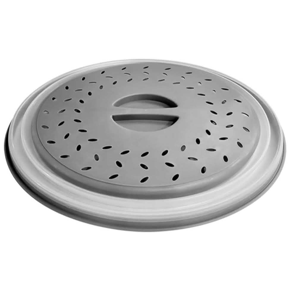 3-Pack: OUZIFISH 10.5 inch Collapsible Food Plate Lid Cover by DailySale