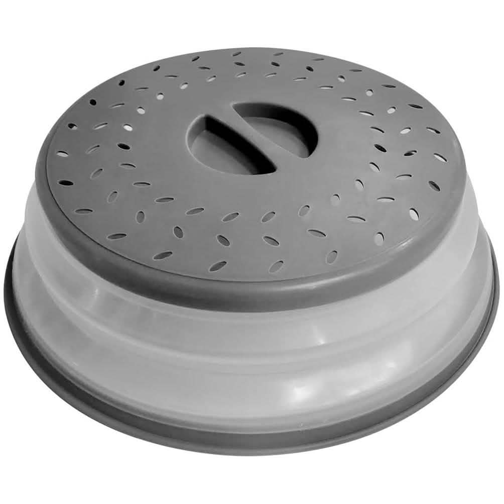 3-Pack: OUZIFISH 10.5 inch Collapsible Food Plate Lid Cover by DailySale