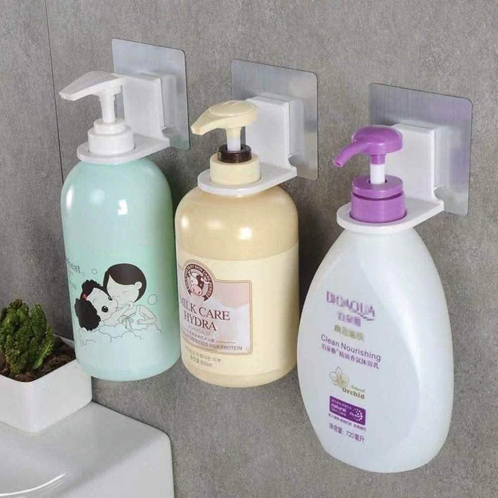 3-Pack: Shower Gel Bottle Rack Hook by DailySale