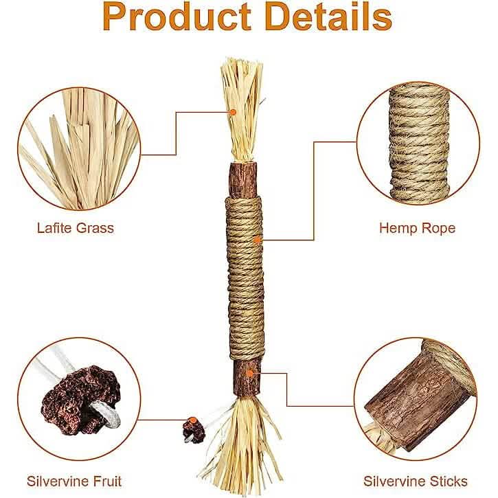 3-Pack: Silvervine Sticks Cat Toys by DailySale