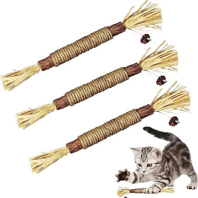 3-Pack: Silvervine Sticks Cat Toys by DailySale