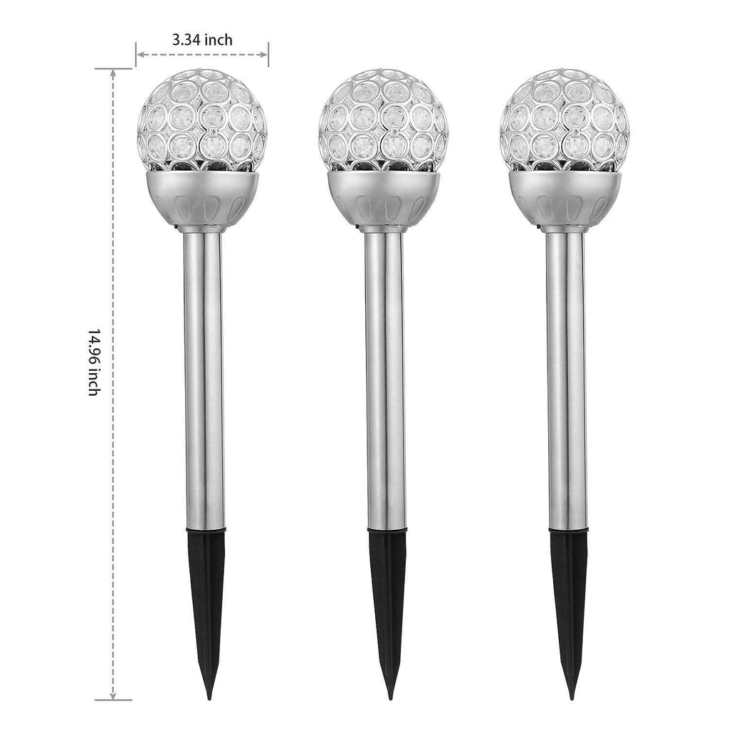 3-Pack: Solarek Outdoor Solar Lights by DailySale