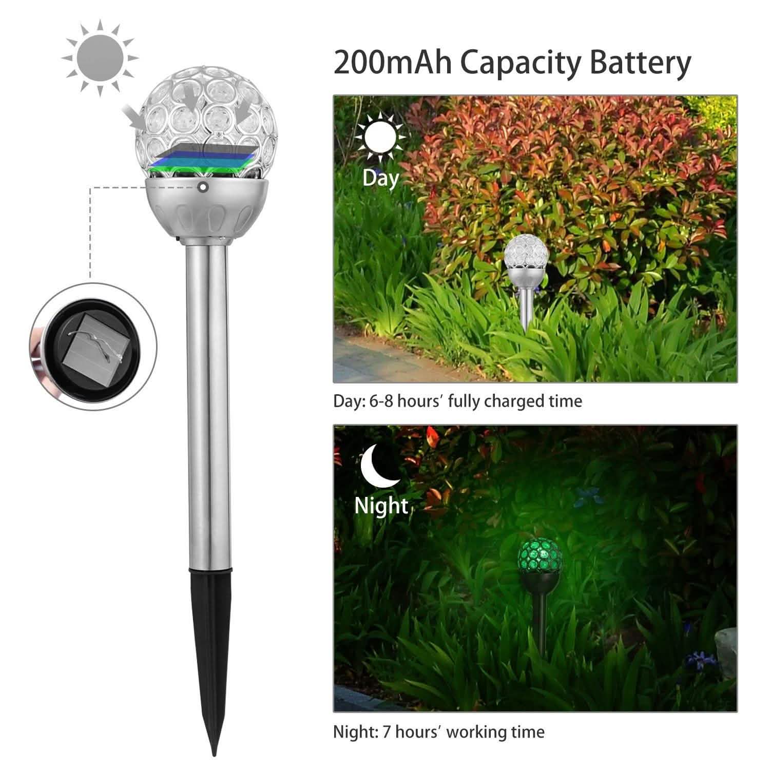 3-Pack: Solarek Outdoor Solar Lights by DailySale