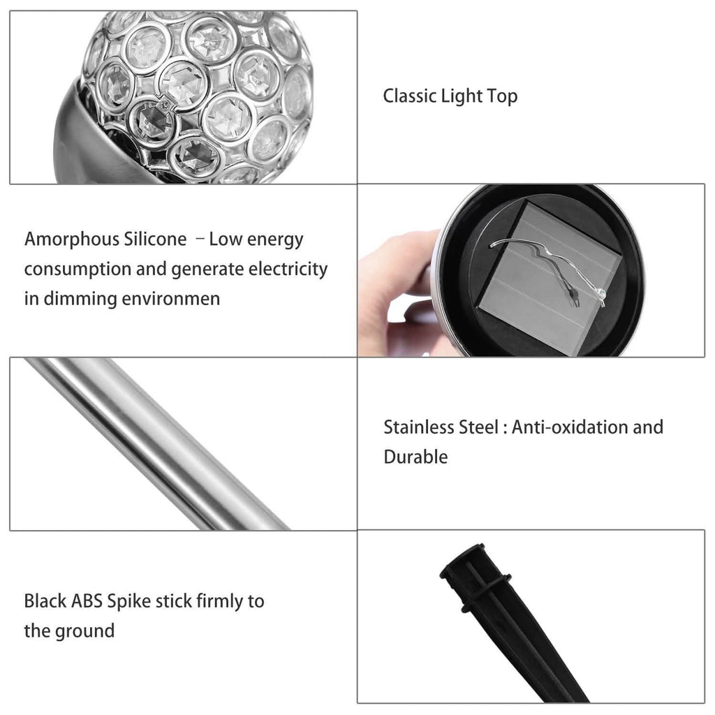 3-Pack: Solarek Outdoor Solar Lights by DailySale