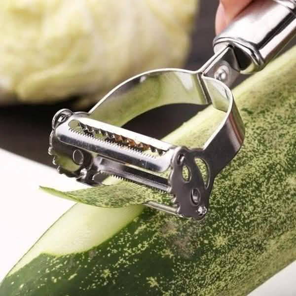 3-Pack: Stainless Steel Potato Cucumber Carrot Grater by DailySale