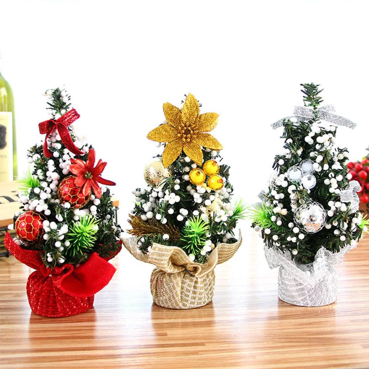 3-Pack: Tabletop Mini Christmas Tree by DailySale