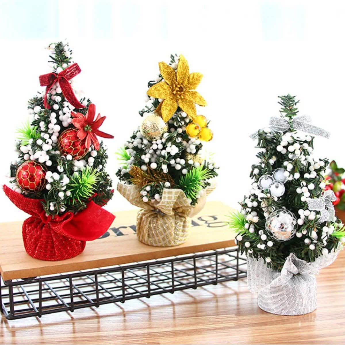 3-Pack: Tabletop Mini Christmas Tree by DailySale