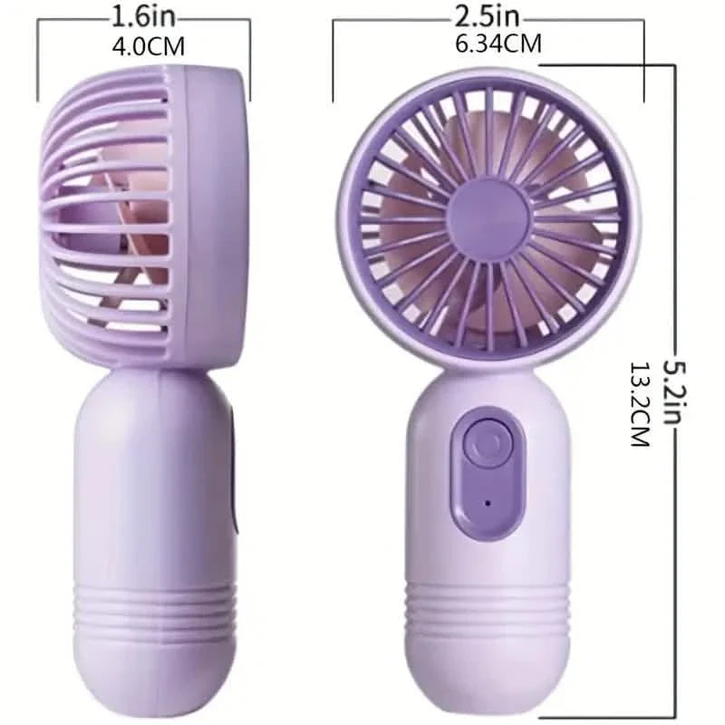 USB Rechargeable Mini Portable Fan with 3 Speeds by DailySale