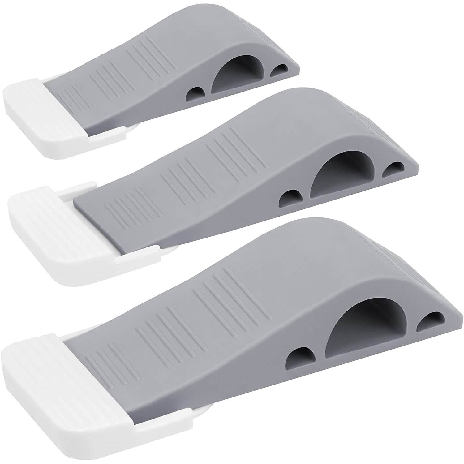 3-Pack: Wundermax Rubber Security Door Stoppers by DailySale