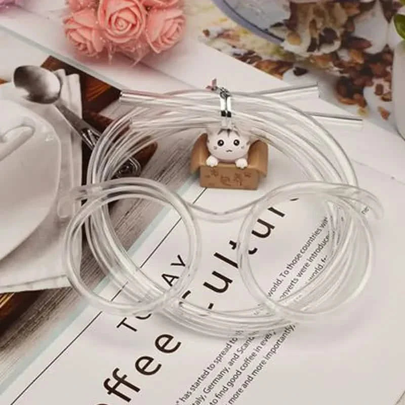 3-Pack: Creative Fun Glasses Straw Crazy Funny Art Straw by DailySale