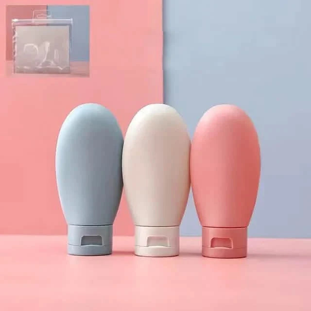 3-Piece: 60ml Leakproof Travel Bottle Set by DailySale