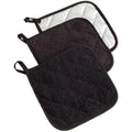 3-Piece: DII Basic Terry Collection Quilted 100% Cotton Potholder by DailySale