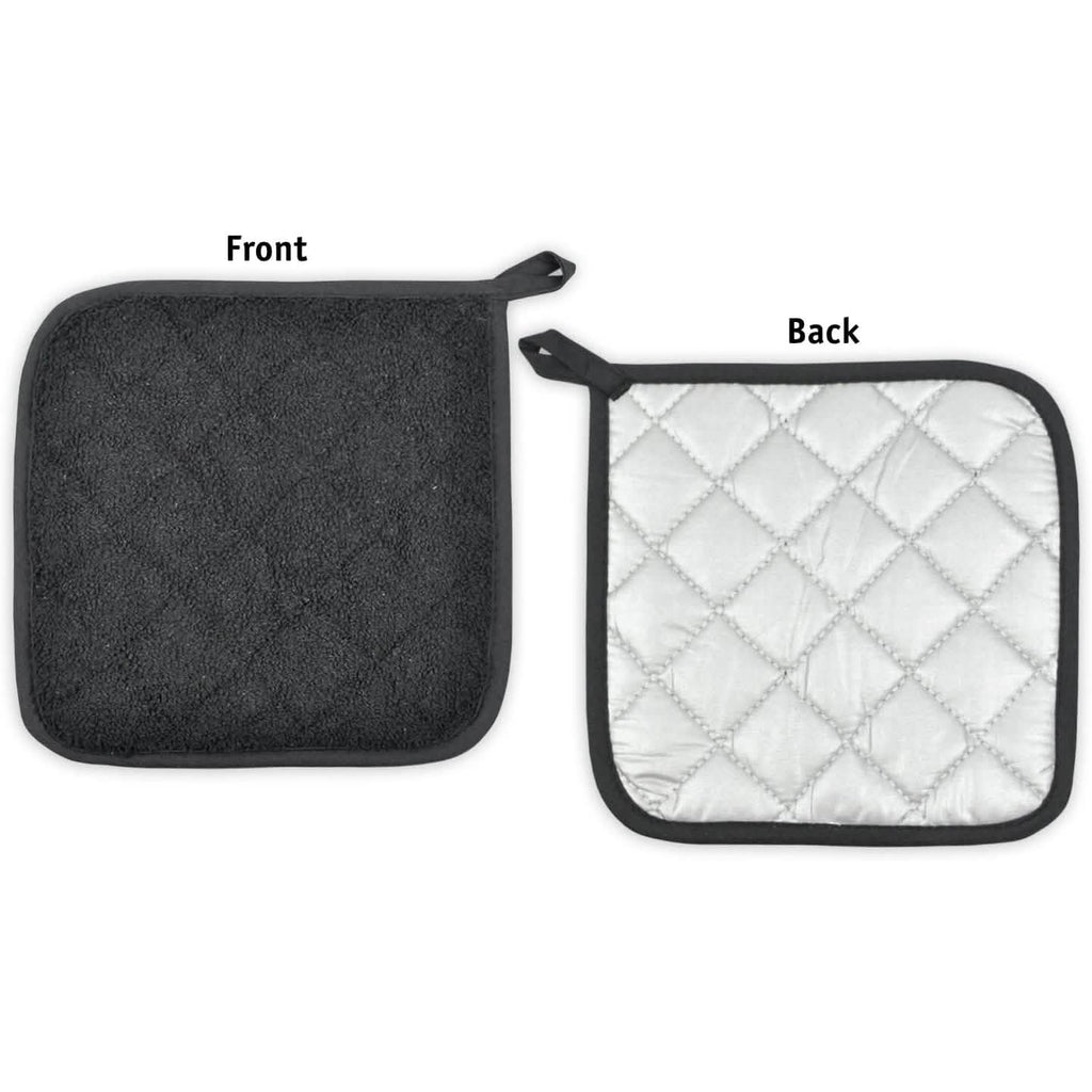 3-Piece: DII Basic Terry Collection Quilted 100% Cotton Potholder by DailySale