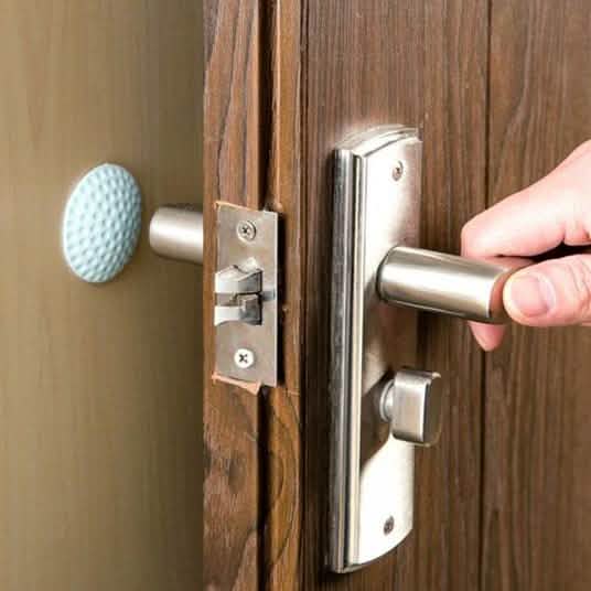 3-Piece: Door Lock Protection Pad Protection by DailySale