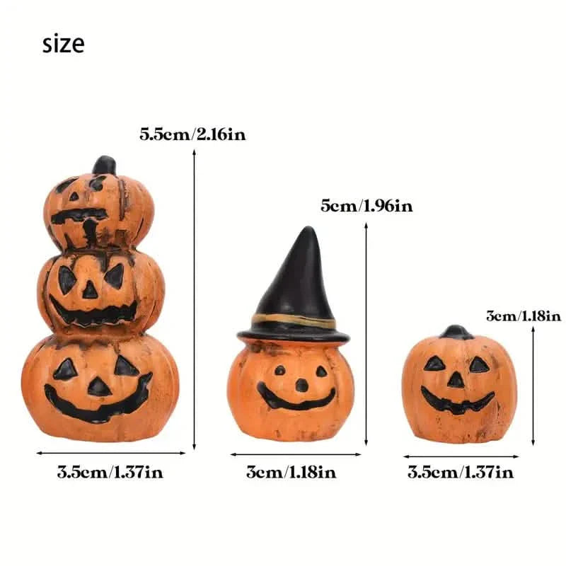 3-Piece: Halloween Pumpkin Decorations by DailySale