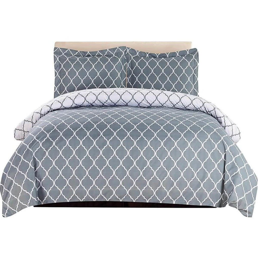 3-Piece: Lux Decor Collection Duvet Cover Set - Assorted Styles