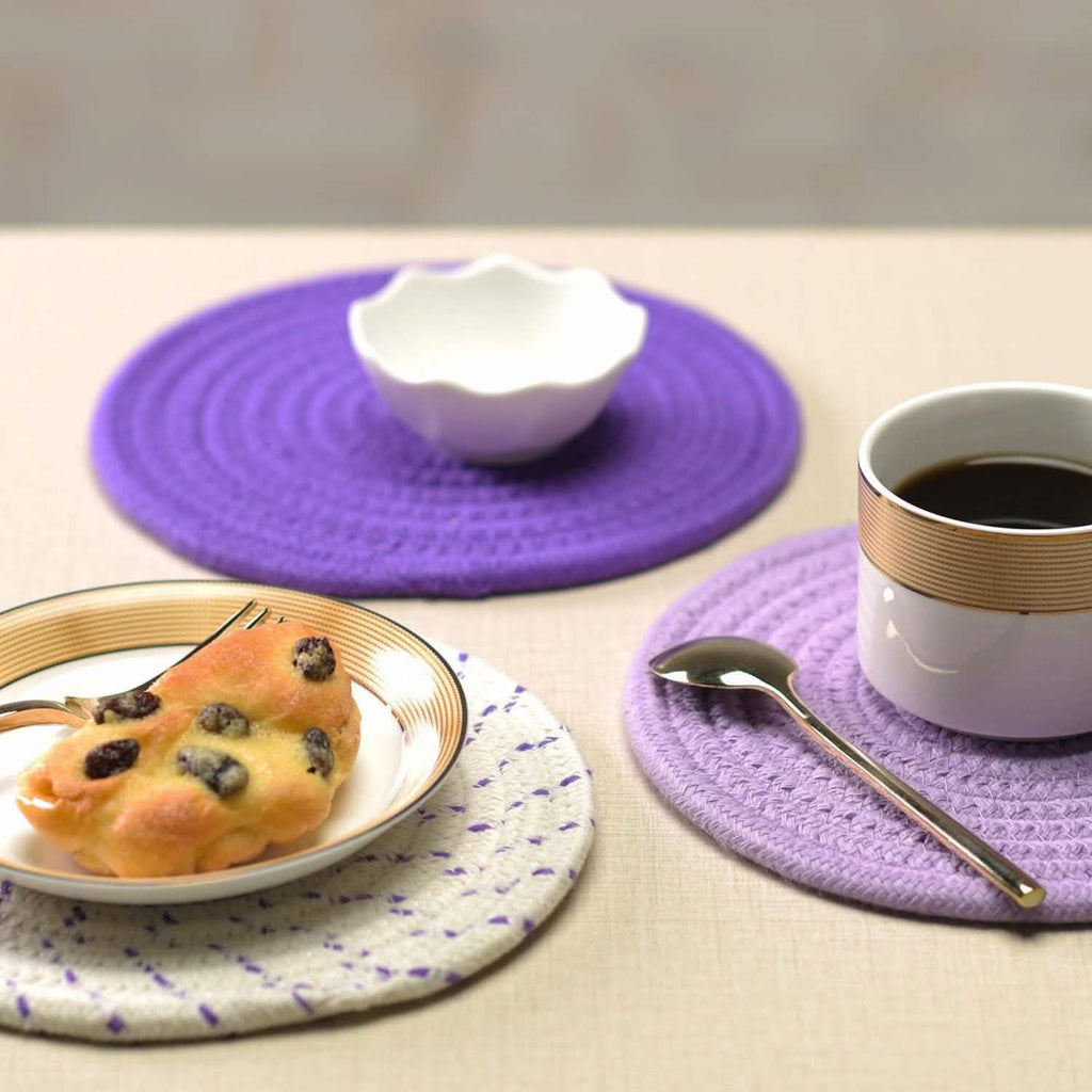 3-Piece Set: 100% Pure Cotton Thread Weave Hot Pot Holders by DailySale