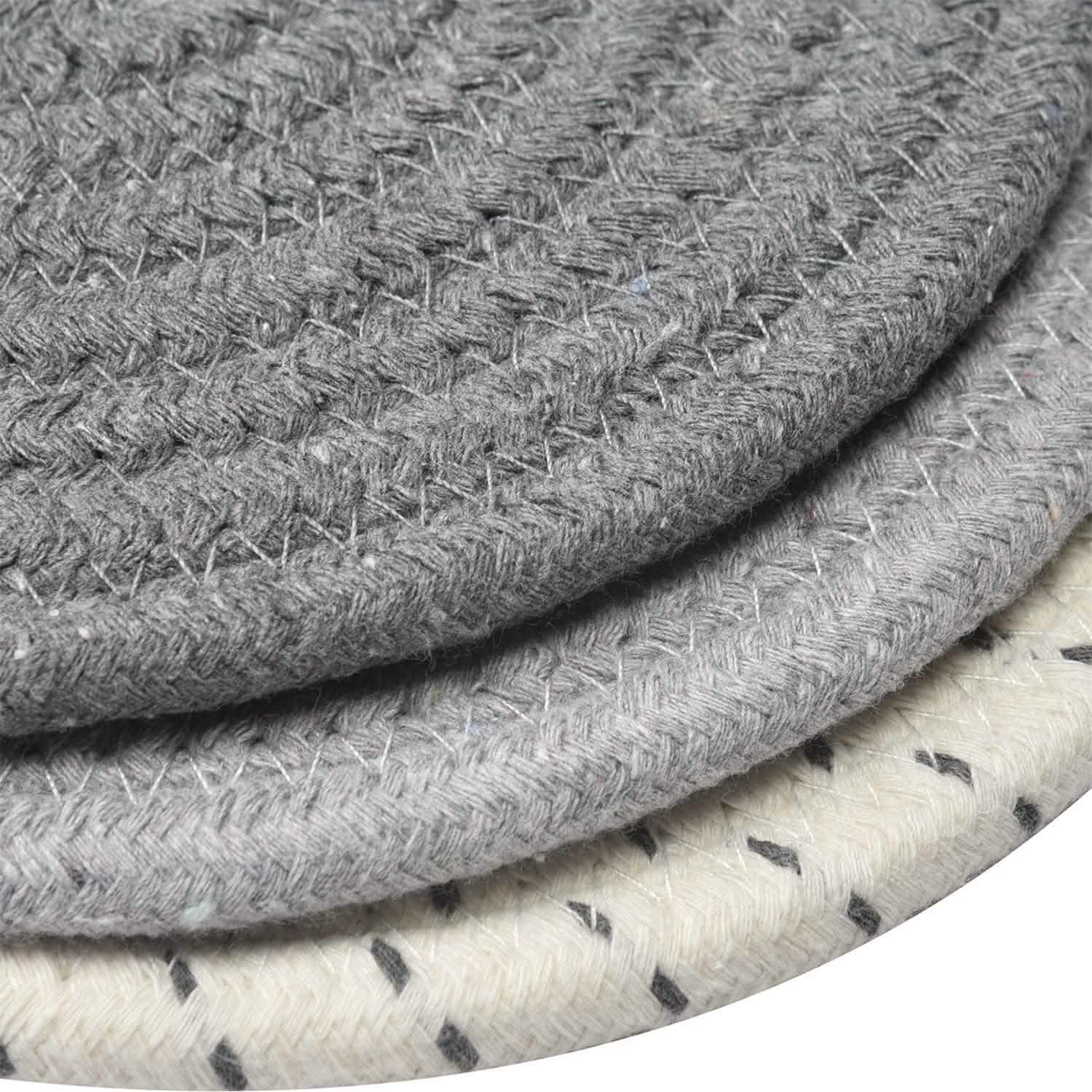 3-Piece Set: 100% Pure Cotton Thread Weave Hot Pot Holders by DailySale