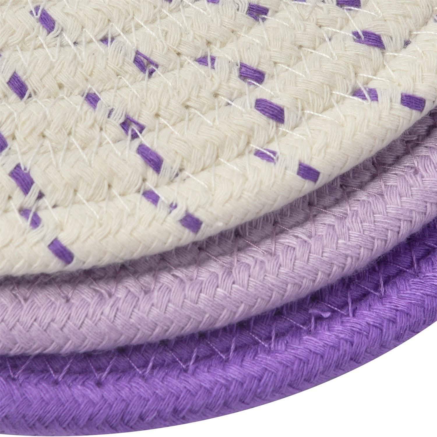 3-Piece Set: 100% Pure Cotton Thread Weave Hot Pot Holders by DailySale