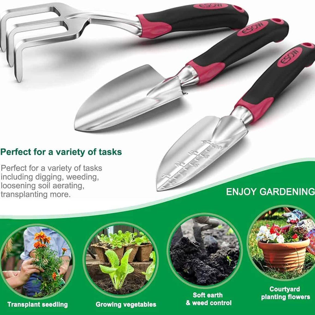 3-Piece Set: Cast-Aluminum Heavy Duty Gardening Kit by DailySale