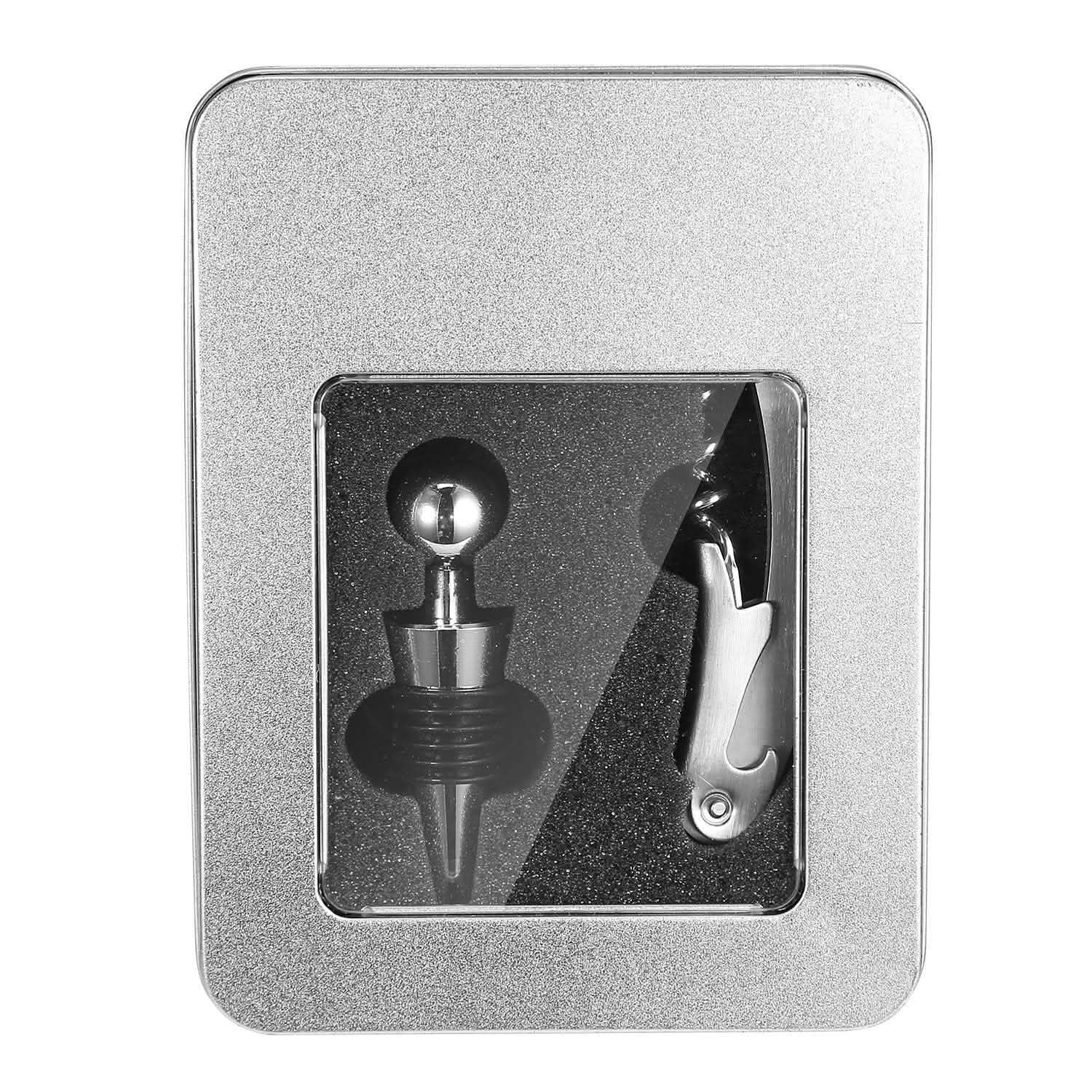 3-Piece Set: Corkscrew Bottle Opener Set by DailySale
