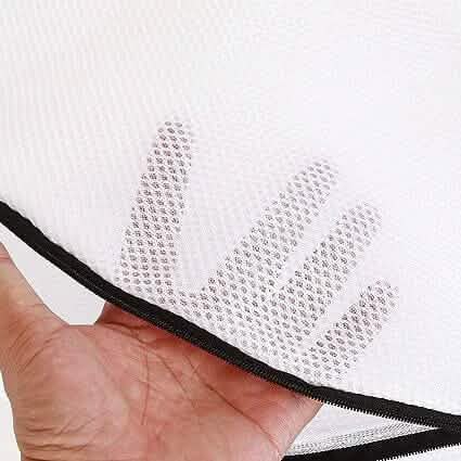 3-Piece Set: Mesh Shoe Laundry Bags with Zip Closure by DailySale
