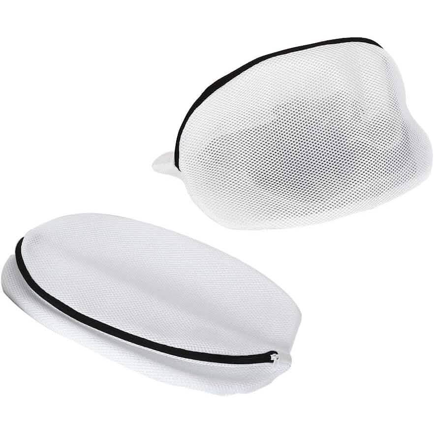 3-Piece Set: Mesh Shoe Laundry Bags with Zip Closure by DailySale