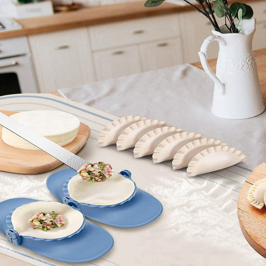 3-Piece Set: Perfect Dumpling Ravioli Empanadas Pie Pastry Maker Mold Dough Press by DailySale