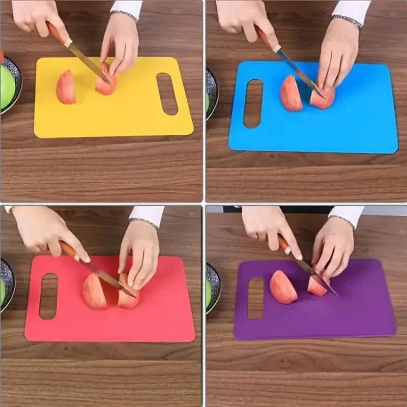 3-Piece Set: Plastic Cutting Board Foods Classification Boards by DailySale