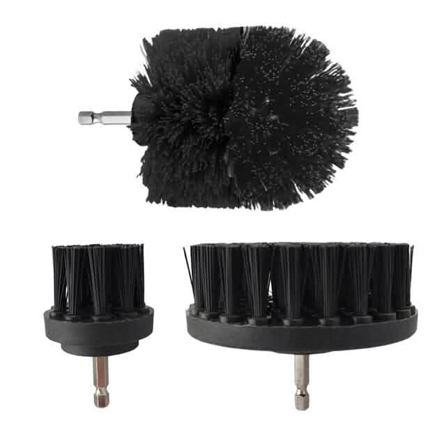 3-Piece Set: Power Scrubber Wash Cleaning Brushes Tool Kit by DailySale