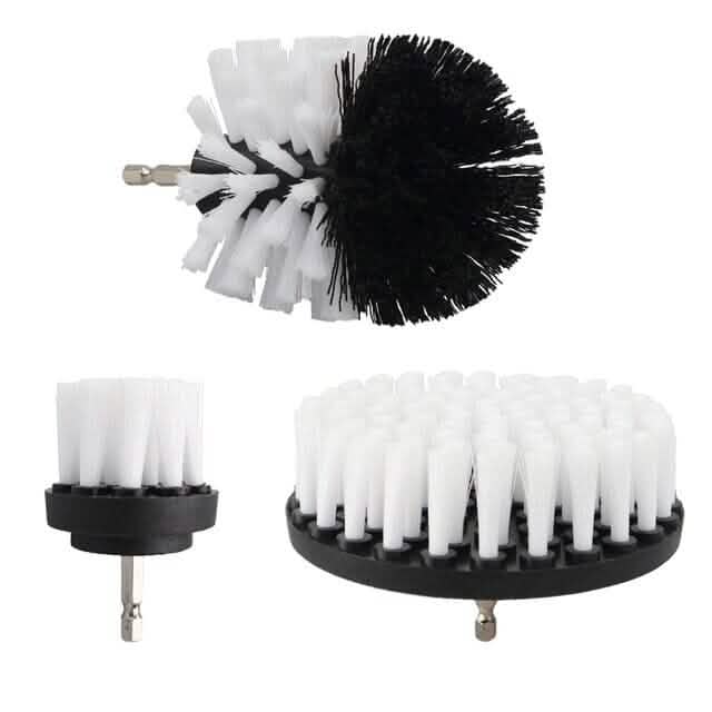 3-Piece Set: Power Scrubber Wash Cleaning Brushes Tool Kit by DailySale