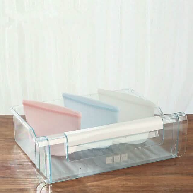 3-Piece Set: Reusable Refrigerator Fresh Bags by DailySale