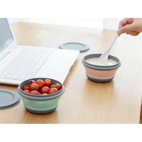 3-Pieces: Folding Camping Bowl Set by DailySale