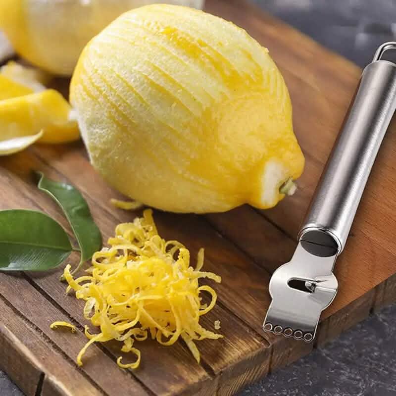 3-Pieces: Lemon Grater Stainless Steel Peeler by DailySale