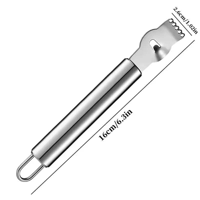 3-Pieces: Lemon Grater Stainless Steel Peeler by DailySale